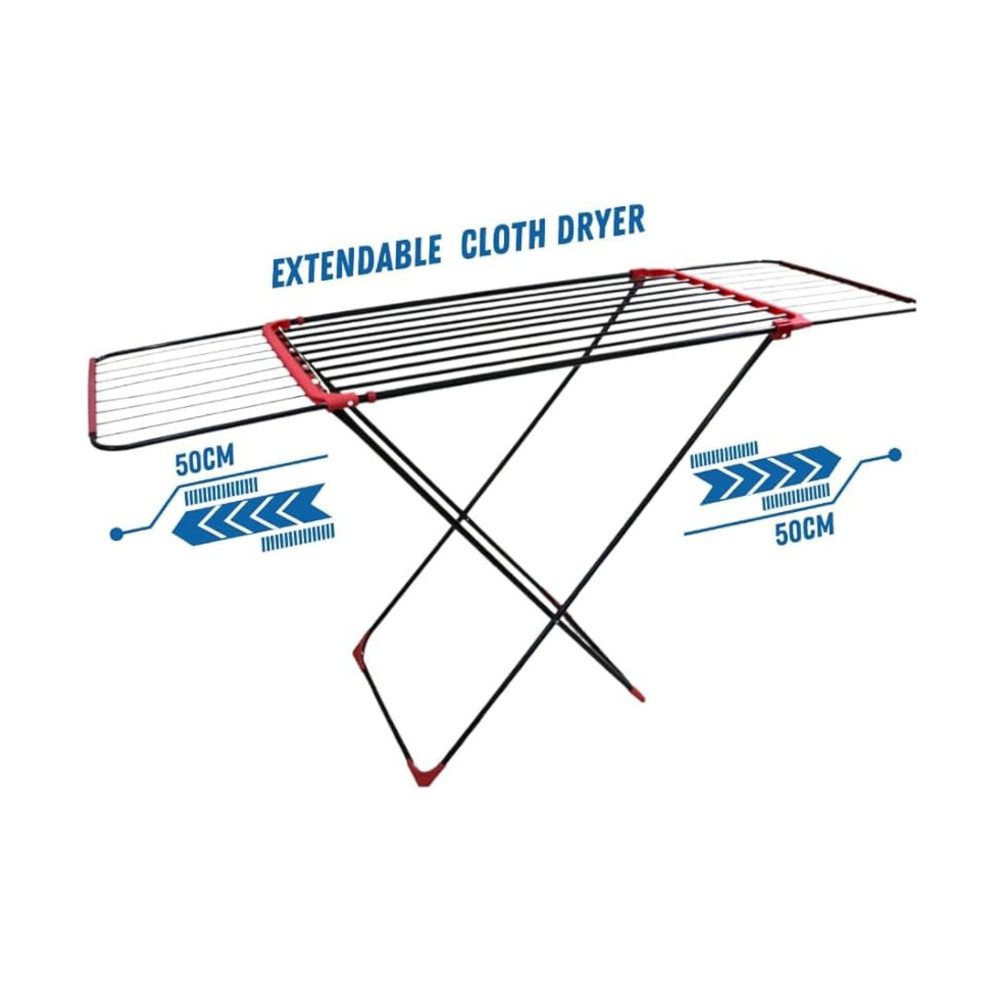 Premium Extendable, Foldable Cloth Dryer Rack – Indoor & Outdoor