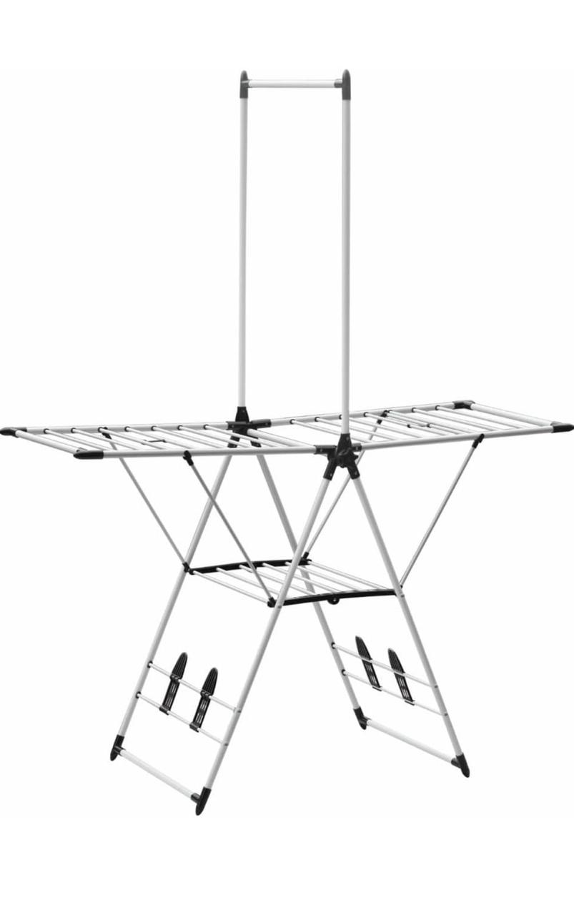 Premium Foldable Cloth Drying Stand – Heavy Duty & Space-Saving