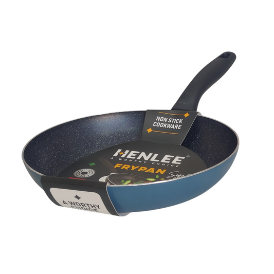 Henlee 28cm Nonstick Frying Pan, designed with a stylish_ marble coating