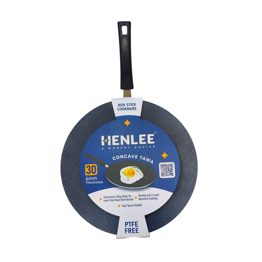 HENLEE 30cm Non stick Multi-Purpose Tawa _4mm Thickness